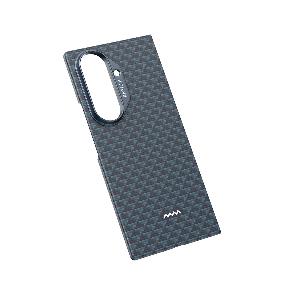 Galaxy Z Fold 7 Kılıf M-safe Şarj Özellikli Raptic Aramid Skin Origin Serisi Kapak