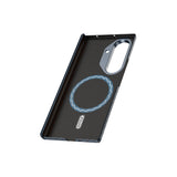Galaxy Z Fold 7 Kılıf M-safe Şarj Özellikli Raptic Aramid Skin-Pro Profound Serisi Karbon Kapak