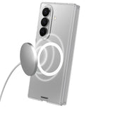 Galaxy Z Fold 7 Kılıf M-safe Şarj Özellikli Youngkit Clear Serisi Kapak
