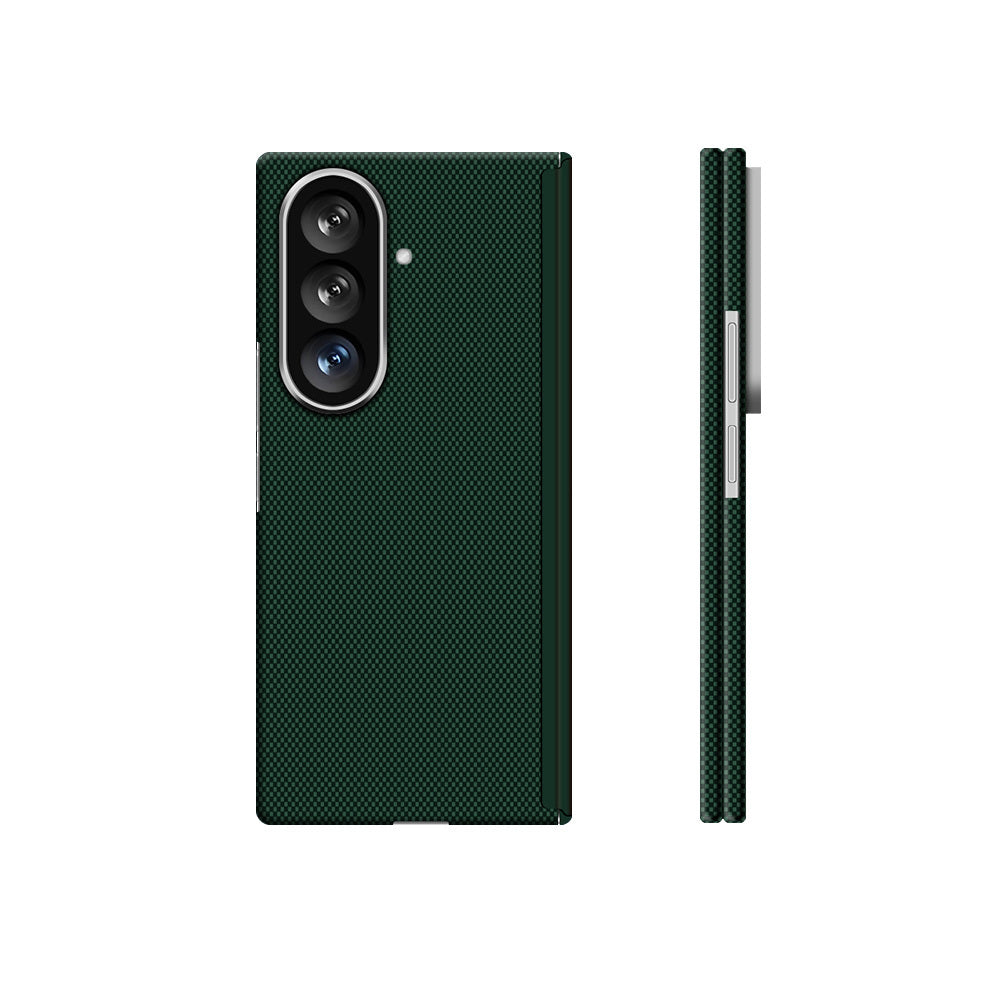 Galaxy Z Fold 7 Kılıf M-Safe Şarj Özellikli Zore Paris Zerre Sert PC Kapak