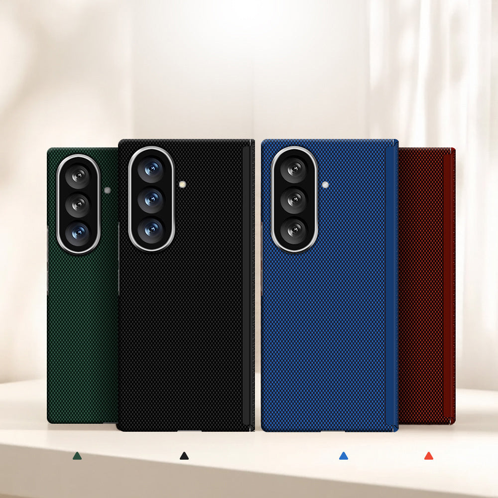Galaxy Z Fold 7 Kılıf M-Safe Şarj Özellikli Zore Paris Zerre Sert PC Kapak