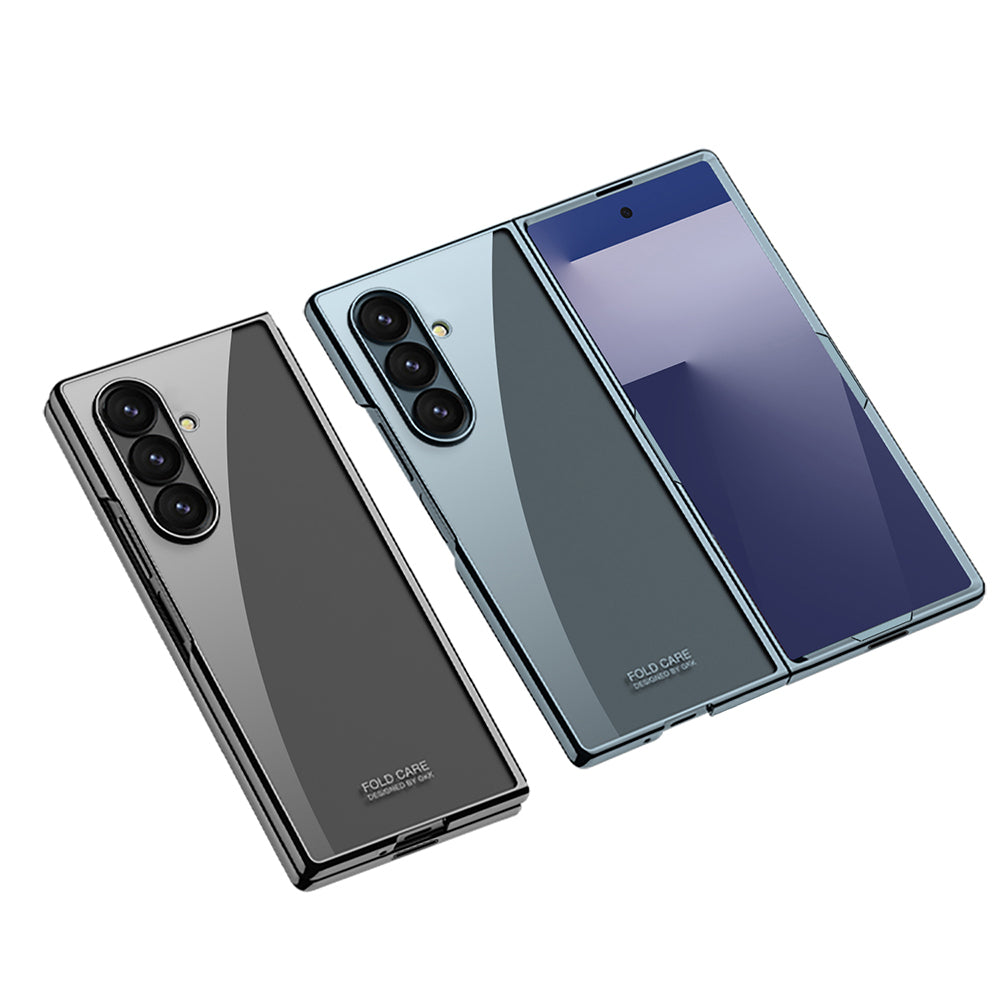 Galaxy Z Fold 7 Kılıf Zore Full Camlı Kıpta Kapak