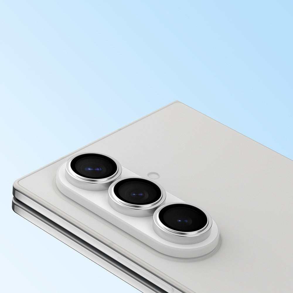 Galaxy Z Fold 7 Youngkit Alloy Original Parlama Önleyici Kamera Lens Koruyucu + Kolay Uygulama Aparatlı
