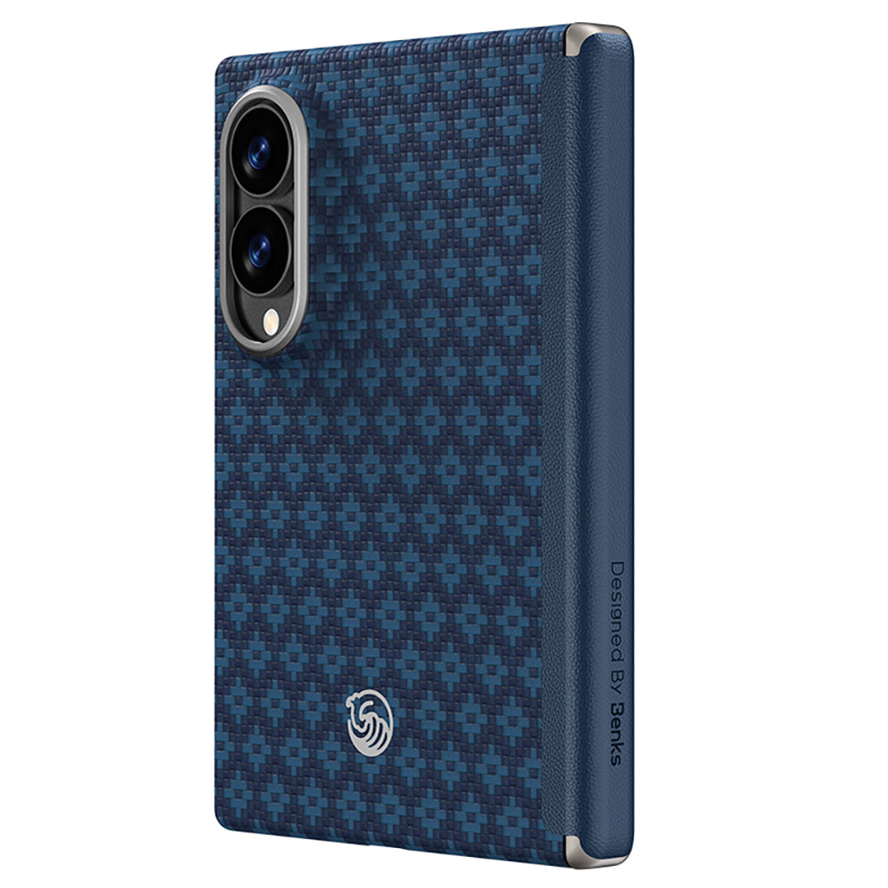 Galaxy Z Fold 8 Benks ArmorAir ArmorGrid Grand Combo Üçlü Aksesuar Seti (Ön Arka Kevlar Karbon Kapak + Ekran Koruyucu)