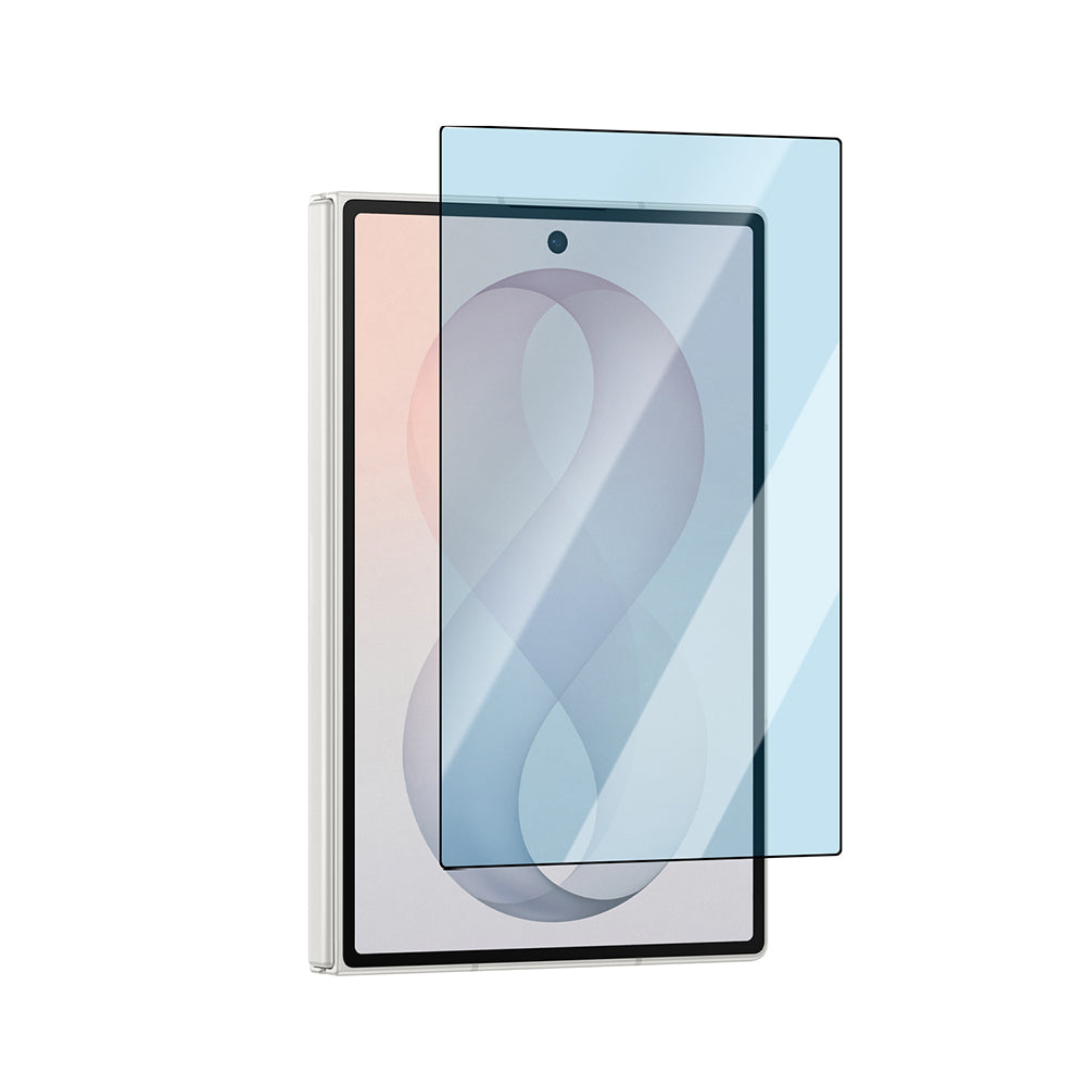 Galaxy Z Fold 8 CaseWorld Applicator Serisi 2.5D Eyesafe Mavi Işık Teknolojili Safir 0.33mm Temperli Cam Ekran Koruyucu + Uygulama Aparatı