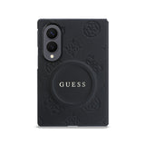 Galaxy Z Fold 8 Kılıf Guess Orjinal Lisanslı M-safe Şarj Özellikli Peony Sıcak Baskılı Klasik Yazı Logolu Saffiano Kapak
