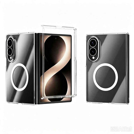 Galaxy Z Fold 8 Kılıf Kamera Korumalı M-safe Sert PC Zore Porto Kapak