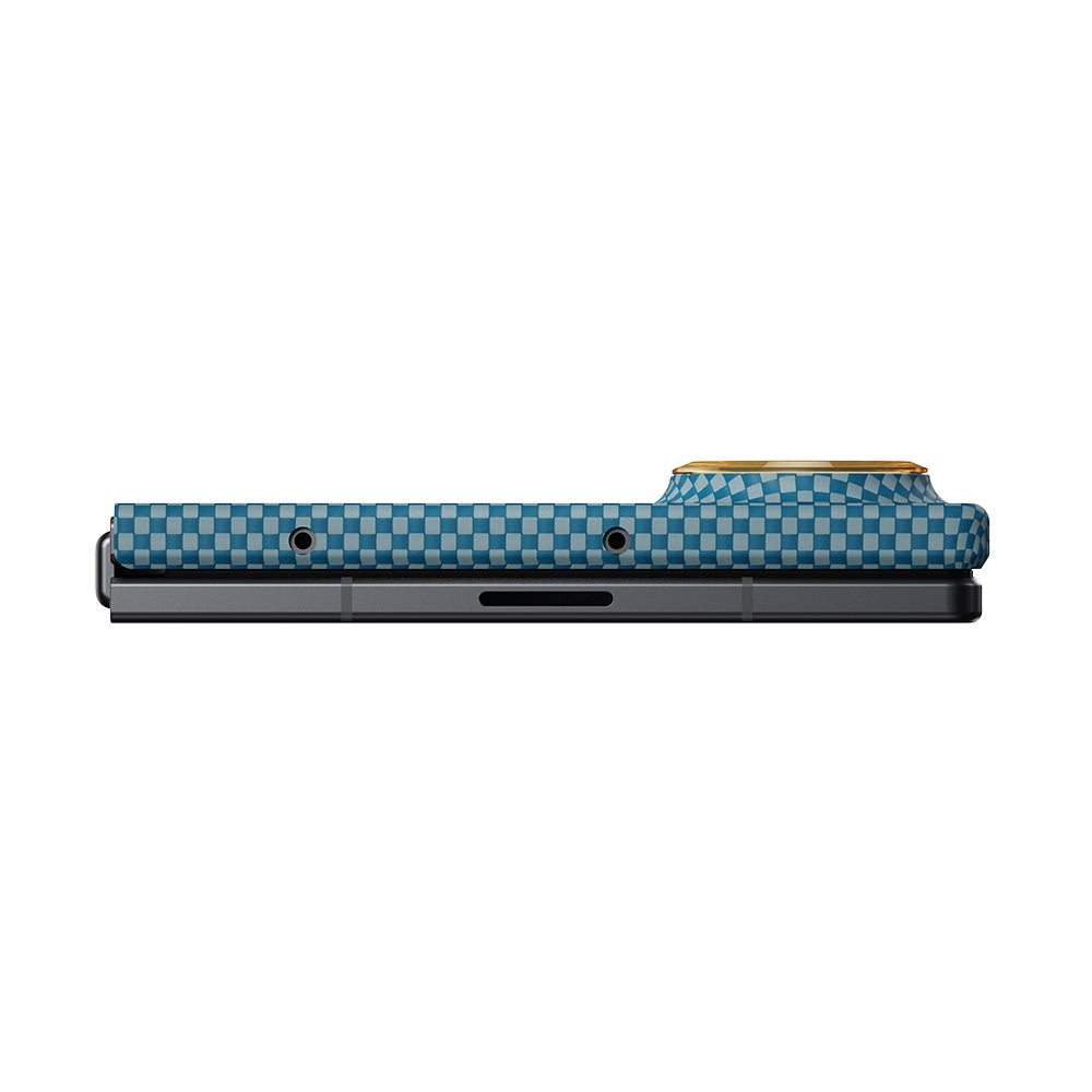 Galaxy Z Fold 8 Kılıf M-safe Şarj Özellikli Aramid Karbon Fiber Pitaka Sunset 2.0 California Dream Serisi Kapak