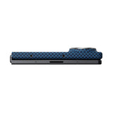 Galaxy Z Fold 8 Kılıf M-safe Şarj Özellikli Aramid Karbon Fiber Pitaka Tactile Woven Sunset-Moonrise Serisi Kapak