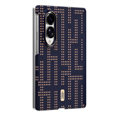 Galaxy Z Fold 8 Kılıf M-safe Şarj Özellikli Raptic Aramid SkinPro Serisi Karbon Kapak