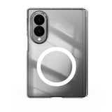 Galaxy Z Fold 8 Kılıf M-safe Şarj Özellikli Transparan Sert PC Wlons Pita Kapak