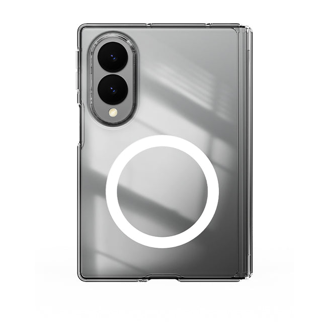 Galaxy Z Fold 8 Kılıf M-safe Şarj Özellikli Transparan Sert PC Wlons Pita Kapak