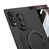 Galaxy Z Fold 8 Kılıf M-safe Şarj Özellikli Zore Kıpta Yüzüklü Kamera Korumalı Kapak