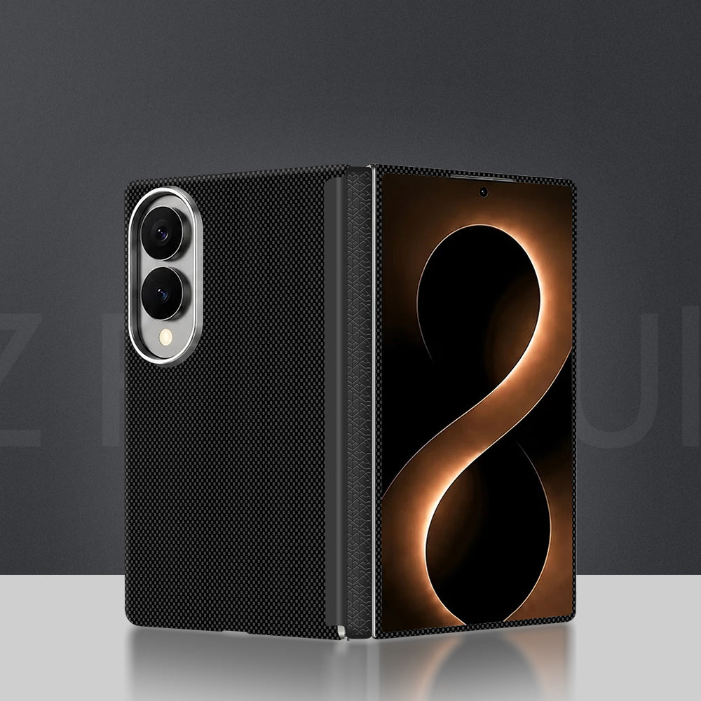 Galaxy Z Fold 8 Kılıf M-Safe Şarj Özellikli Zore Paris Zerre Sert PC Kapak