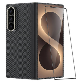 Galaxy Z Fold 8 Ultra Benks ArmorAir ArmorGrid Grand Combo Üçlü Aksesuar Seti (Ön Arka Kevlar Karbon Kapak + Ekran Koruyucu)