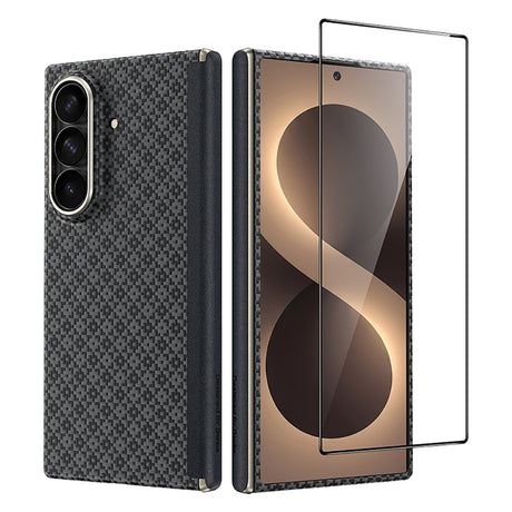 Galaxy Z Fold 8 Ultra Benks ArmorAir ArmorGrid Grand Combo Üçlü Aksesuar Seti (Ön Arka Kevlar Karbon Kapak + Ekran Koruyucu)