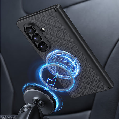 Galaxy Z Fold 8 Ultra Benks ArmorPro ArmorGrid Grand Combo Üçlü Aksesuar Seti (Ön Arka Kevlar Karbon Kapak + Ekran Koruyucu)