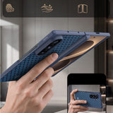 Galaxy Z Fold 8 Ultra Benks ArmorPro ArmorGrid Grand Combo Üçlü Aksesuar Seti (Ön Arka Kevlar Karbon Kapak + Ekran Koruyucu)