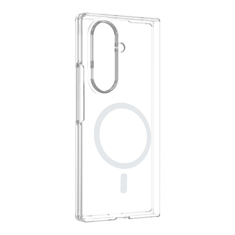 Galaxy Z Fold 8 Ultra Kamera Korumalı M-Safe Şarj Özellikli Şeffaf Zore London Sert PC Kapak