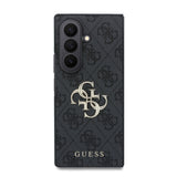 Galaxy Z Fold 8 Ultra Kılıf Guess Orjinal Lisanslı M-safe Şarj Özellikli PU Deri 4G Desenli Yazı Logolu Kapak