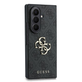 Galaxy Z Fold 8 Ultra Kılıf Guess Orjinal Lisanslı M-safe Şarj Özellikli PU Deri 4G Desenli Yazı Logolu Kapak