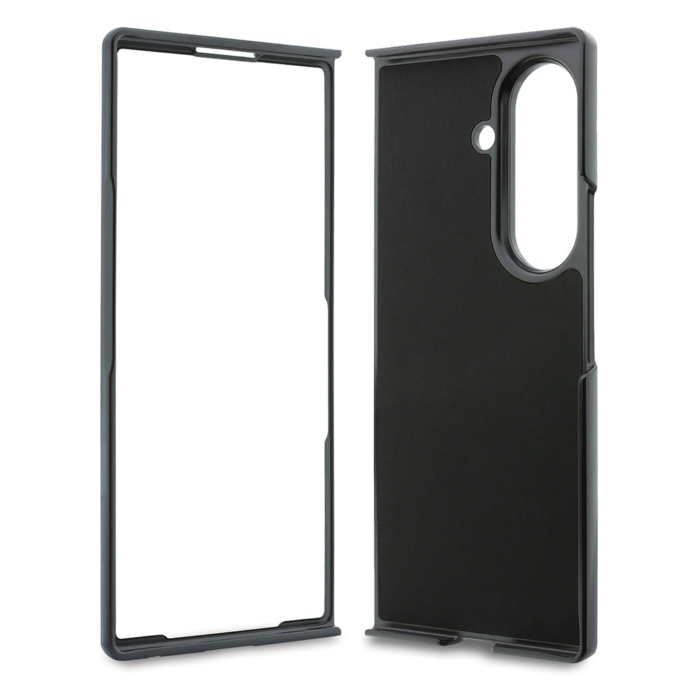 Galaxy Z Fold 8 Ultra Kılıf Guess Orjinal Lisanslı M-safe Şarj Özellikli PU Deri 4G Desenli Yazı Logolu Kapak