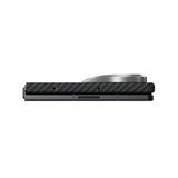 Galaxy Z Fold 8 Ultra Kılıf M-safe Şarj Özellikli 600D Aramid Karbon Fiber Pitaka Edge Serisi Black-Grey Twill Kapak