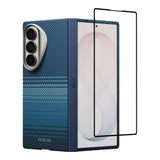Galaxy Z Fold 8 Ultra Kılıf M-safe Şarj Özellikli Aramid Karbon Fiber Menteşe Butonlu Suite Pitaka Sunset-Moonrise Serisi Kapak