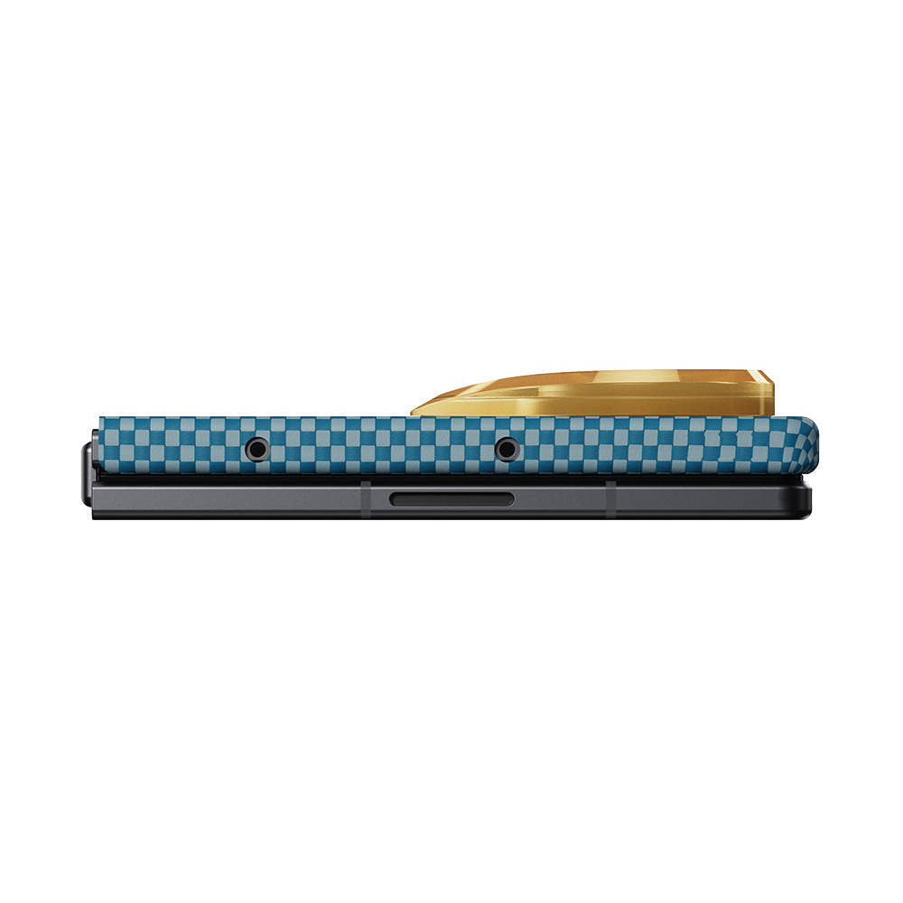 Galaxy Z Fold 8 Ultra Kılıf M-safe Şarj Özellikli Aramid Karbon Fiber Pitaka Sunset 2.0 California Dream Serisi Kapak
