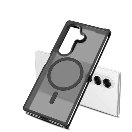 Galaxy Z Fold 8 Ultra Kılıf M-Safe Şarj Özellikli Kamera Korumalı Zore Lunex Kapak