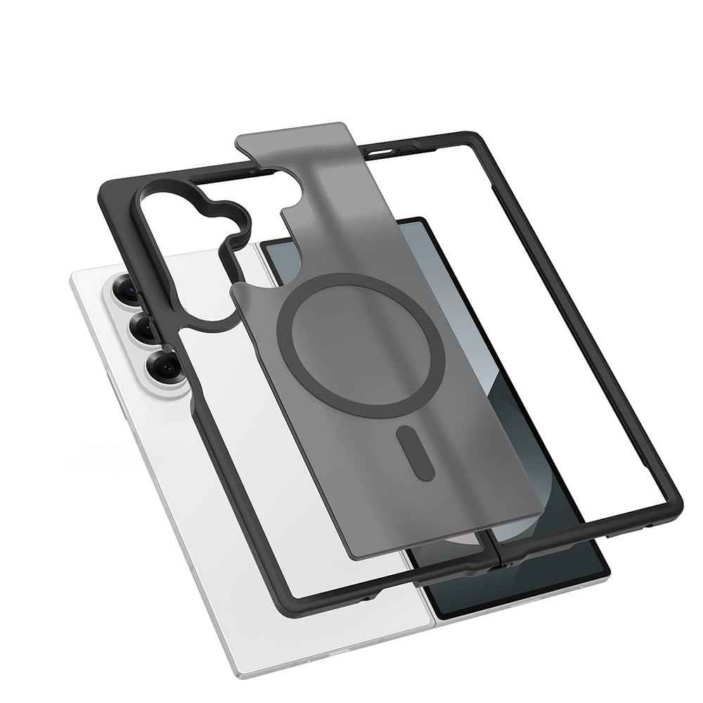 Galaxy Z Fold 8 Ultra Kılıf M-Safe Şarj Özellikli Kamera Korumalı Zore Lunex Kapak