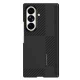 Galaxy Z Fold 8 Ultra Kılıf M-safe Şarj Özellikli Metal Kamera Çerçeveli Raptic Aramid SkinPro Serisi Karbon Kapak