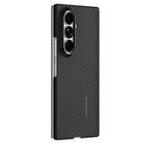 Galaxy Z Fold 8 Ultra Kılıf M-safe Şarj Özellikli Metal Kamera Çerçeveli Raptic Aramid SkinPro Serisi Karbon Kapak