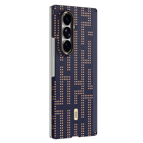 Galaxy Z Fold 8 Ultra Kılıf M-safe Şarj Özellikli Raptic Aramid SkinPro Serisi Karbon Kapak