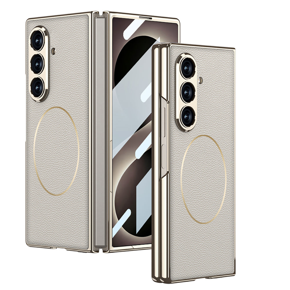 Galaxy Z Fold 8 Ultra Kılıf M-safe Şarj Özellikli Zore Kıpta KPT-10 Sert PC Kapak