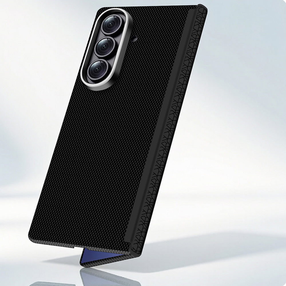 Galaxy Z Fold 8 Ultra Kılıf M-Safe Şarj Özellikli Zore Paris Zerre Sert PC Kapak