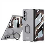 Galaxy Z Fold 8 Ultra Kılıf Zore Kıpta Flip Ring Kamera Korumalı Kapak