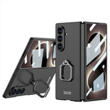 Galaxy Z Fold 8 Ultra Kılıf Zore Kıpta Flip Ring Kamera Korumalı Kapak