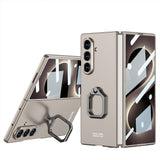 Galaxy Z Fold 8 Ultra Kılıf Zore Kıpta Flip Ring Kamera Korumalı Kapak