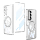 Galaxy Z Fold 8 Ultra M-safe Şarj Özellikli Zore Kıpta KPT-02 Standlı Kapak