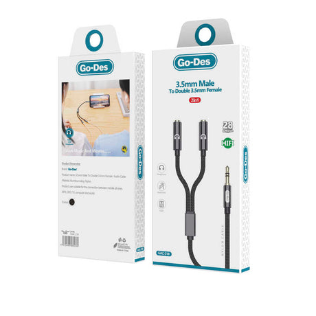 ​Go Des GAC-218 3.5mm Aux Çoğaltıcı