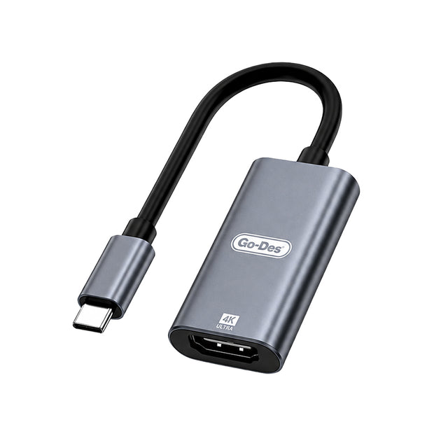 Go Des GD-6906 HDTV Type-C to HDMI 4K Ultra HD Ses ve Video Adaptörü 60hz
