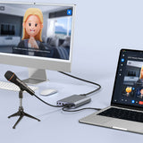 Go Des GD-6908 HDTV Ses ve Video Adaptörü USB-A/Hdmi/3.5mm/4K Ultra HD 60hz