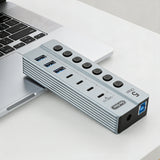 Go Des GD-9212 7 in 1 Çoklu Type-C ve USB Hub