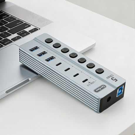 Go Des GD-9212 7 in 1 Çoklu Type-C ve USB Hub