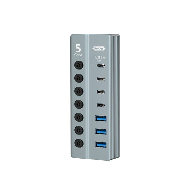 Go Des GD-9212 7 in 1 Çoklu Type-C ve USB Hub