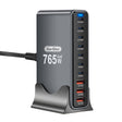 Go Des GD-B963 GaN Teknolojili 10 Portlu Masaüstü Şarj İstasyonu 765W