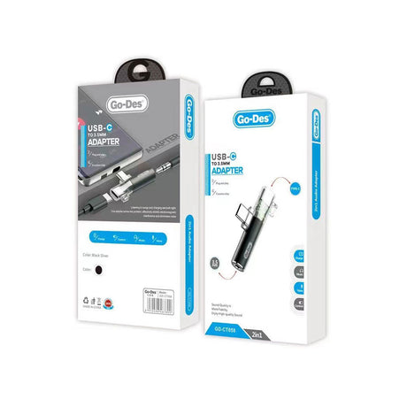 Go Des GD-CT058 Type-C To 3.5mm Dönüştürücü