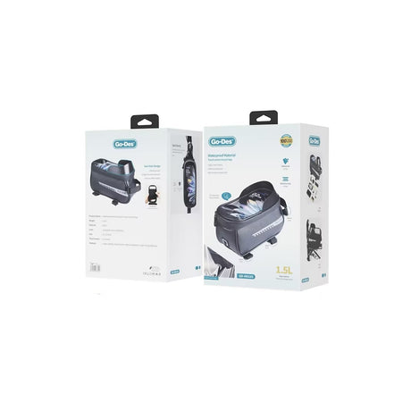 Go Des GD-HD103 Telefonluklu Su Geçirmez Bisiklet Çantası 1.5 Litre