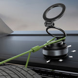 Go Des GD-HD238 360 Derece Dönebilen Vakum Özellikli Magnetik Telefon Tutucu